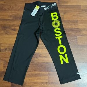 NWT Nike Pro Dri Fit Leggings - Boston SoulCycle XS